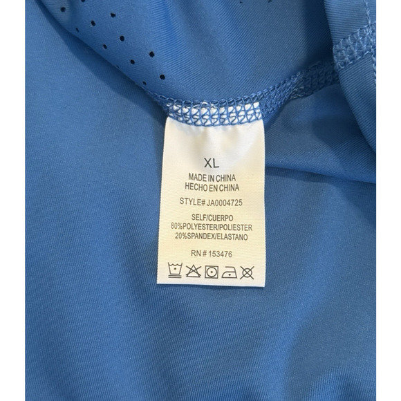 Sincerely Jules Active Size X-Large Blue Top & Skort Set Performance Tennis Golf - Picture 9 of 10